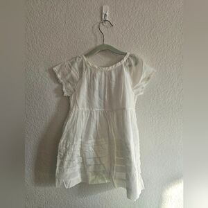Burberry Elegant White Kids Dress